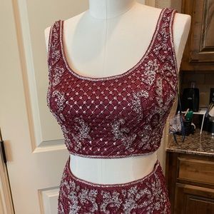 Sherri Hill prom dress, size 4, two piece, tried on only/never worn